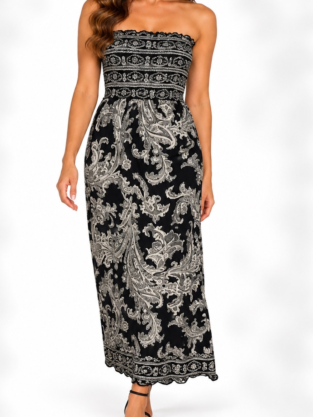 Angie Strapless Dress